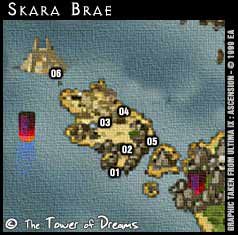 01 - Start - Scara Brae, Serpent Hold, Isle of Avatar - Ultima IX: Ascension - poradnik do gry