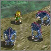 Od razu czeka Cię tu walka z trzema troglodytami, którzy zaatakowali Roana (to jego trzeba było uratować) - Durham Cave | ROZDZIAŁ 1 | Grandia II - Grandia II - poradnik do gry