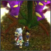 Dojdziesz do drzewa, z którego wydobywa się para - Ghoss Forest West | ROZDZIAŁ 3 | Grandia II - Grandia II - poradnik do gry