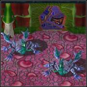 Po dotarciu do skrzyżowania wejdź przez lewe drzwi, aby zabrać Scarlet Potion - Birthplace of the Gods | ROZDZIAŁ 4 | Grandia II - Grandia II - poradnik do gry