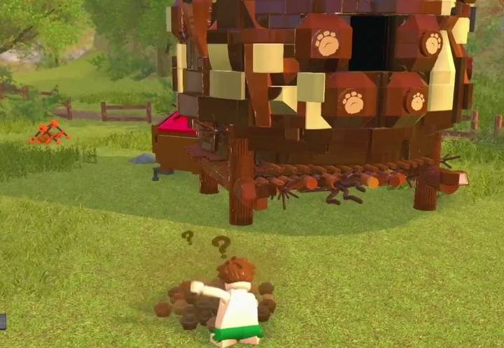 Wybuduj konstrukcję we wschodniej części Zewnętrznego Municibergu - Czerwone klocki (Superkonstrukcje) w LEGO Iniemamocni - LEGO Iniemamocni - poradnik do gry