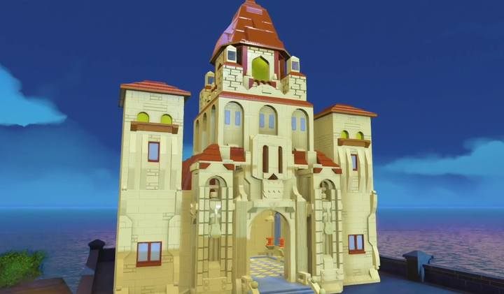 Druga konstrukcja w Dzielnicy nadbrzeżnej - Czerwone klocki (Superkonstrukcje) w LEGO Iniemamocni - LEGO Iniemamocni - poradnik do gry