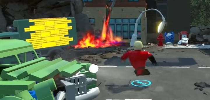 Minizestaw #1 - Minizestawy na Poziomie 12 - Ostateczne starcie - LEGO Iniemamocni - poradnik do gry