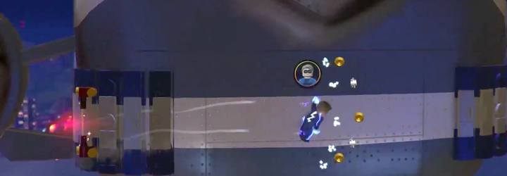 Bieg po ścianie to często wykorzystywany trick, któ®y możliwy jest dopiero przy wykorzystaniu specjalnych odskoczni - Poziom 3 - Objawienia | Opis przejścia LEGO Iniemamocni - LEGO Iniemamocni - poradnik do gry