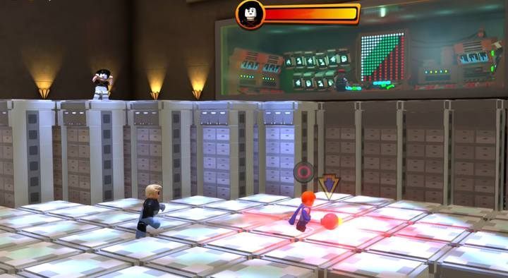 Na ostatniej arenie mim będzie obrzucał cię bombami - Poziom 7 - Złote lata | Opis przejścia LEGO Iniemamocni - LEGO Iniemamocni - poradnik do gry