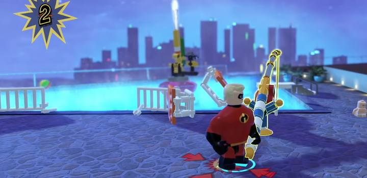 Minizestaw #4 - Minizestawy na Poziomie 3 - Objawienia - LEGO Iniemamocni - poradnik do gry