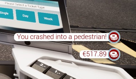 Jeśli potrącisz człowieka stracisz kilka tysięcy punktów oraz dostaniesz ponad 20 tysięcy mandatu - Co się stanie jeśli potrącę człowieka w Bus Simulator 18? - Bus Simulator 18 - poradnik do gry