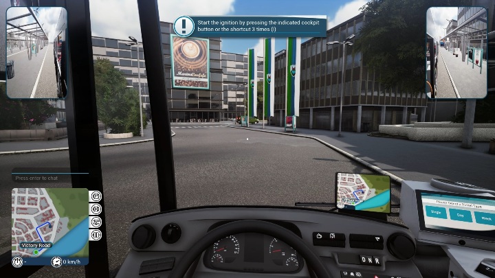 Aby uruchomić autobus musisz - Jak rozpocząć oraz zakończyć jazdę w Bus Simulator 18? - Bus Simulator 18 - poradnik do gry