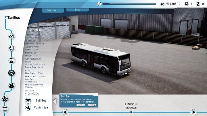 Każdy autobus możesz sprzedać - Modele autobusów, kupno i sprzedaż - Bus Simulator 18 - poradnik do gry