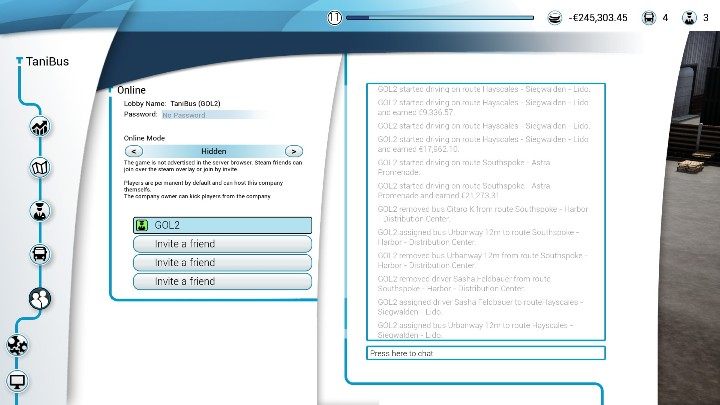 W ustawieniach gry online możesz stworzyć hasło swojego serwera - Serwery w Bus Simulator 18 - jak postawić, jak dołączyć? - Bus Simulator 18 - poradnik do gry