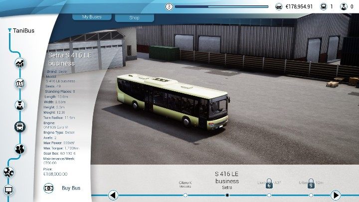 Pierwszym autobusem, który odblokujesz jest Setra S 416 LE business - Który autobus kupić w Bus Simulator 18? - Bus Simulator 18 - poradnik do gry
