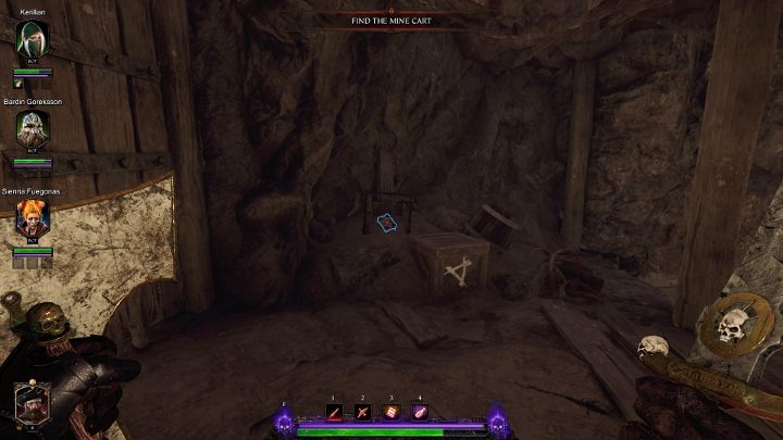 Po wysadzeniu ściany kieruj się dalej, aż trafisz na drabinę - Grymuary w akcie I gry Warhammer Vermintide 2 - Warhammer Vermintide 2 - poradnik do gry