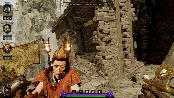 Trafisz na miejsce widoczne na obrazku - w środku odnajdziesz grymuar - Grymuary w akcie I gry Warhammer Vermintide 2 - Warhammer Vermintide 2 - poradnik do gry