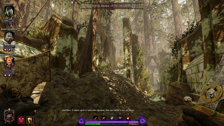 Drugi grymuar znajduje się w ruinach, ale aby uzyskać do niego dostęp musisz aktywować trzy przyciski - Grymuary w akcie II gry Warhammer Vermintide 2 - Warhammer Vermintide 2 - poradnik do gry