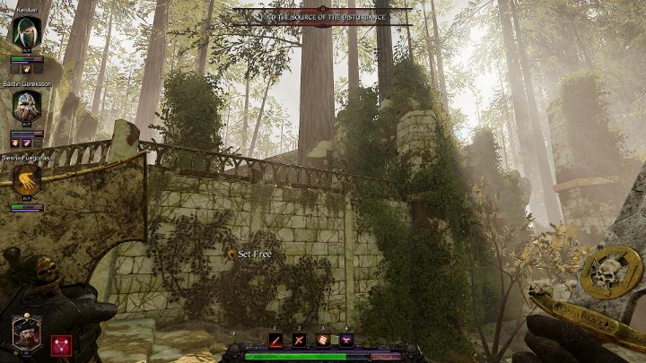 Ponownie wróć na główną drogę w ruinach i kieruj się prosto - Grymuary w akcie II gry Warhammer Vermintide 2 - Warhammer Vermintide 2 - poradnik do gry