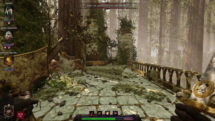 Skorzystaj ze schodów i wejdź na mur - Grymuary w akcie II gry Warhammer Vermintide 2 - Warhammer Vermintide 2 - poradnik do gry