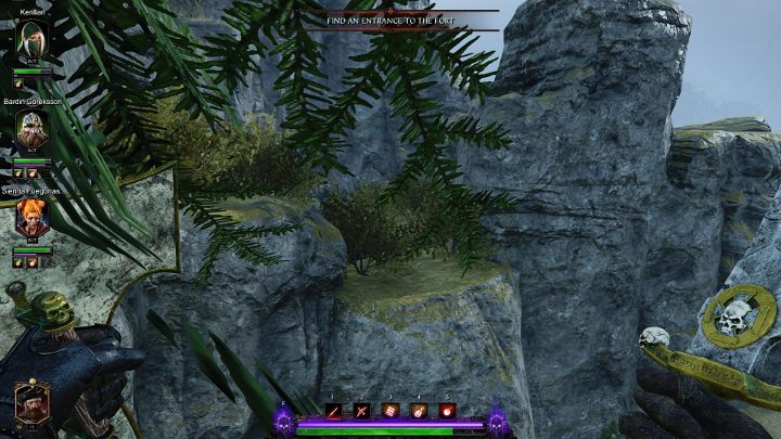 Następnie skocz na kolejną półkę skalną - Grymuary w akcie II gry Warhammer Vermintide 2 - Warhammer Vermintide 2 - poradnik do gry