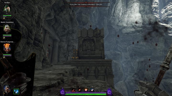 Ujrzysz wieżę widoczną na obrazku - wejdź do niej - Grymuary w akcie II gry Warhammer Vermintide 2 - Warhammer Vermintide 2 - poradnik do gry