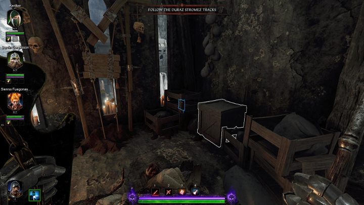 W środku znajdziesz pierwszy grymuar - Grymuary w akcie II gry Warhammer Vermintide 2 - Warhammer Vermintide 2 - poradnik do gry