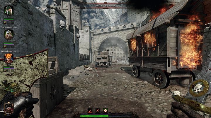 Pierwszy tom w misji Prawy posterunek odnajdziesz niedługo po rozpoczęciu rozgrywki - Tomy w akcie I gry Warhammer Vermintide 2 - Warhammer Vermintide 2 - poradnik do gry