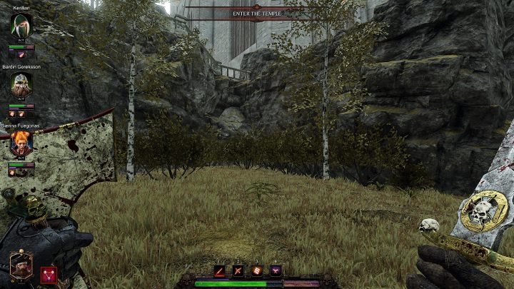 Ostatni tom odnajdziesz chwilę po opuszczeniu murów, a dokładnie na drodze między zamkiem, a świątynią - Tomy w akcie I gry Warhammer Vermintide 2 - Warhammer Vermintide 2 - poradnik do gry