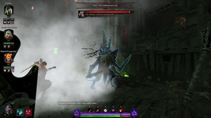 Skarrik Spinemanglr to boss występujący w końcowej części misji Wprost do gniazda (czyli w ostatniej misji drugiego aktu) w grze Warhammer: Vermintide 2 - Skarrik Spinemanglr | Boss z gry Warhammer Vermintide 2 - Warhammer Vermintide 2 - poradnik do gry