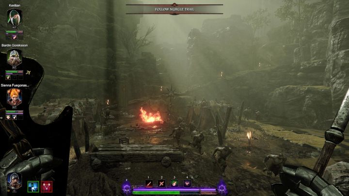 Drugi grymuar odnajdziesz w lokacji Buckhorn Gorge, a właściwie tuż przy wychodzeniu z niej - Grymuary w akcie III gry Warhammer Vermintide 2 - Warhammer Vermintide 2 - poradnik do gry