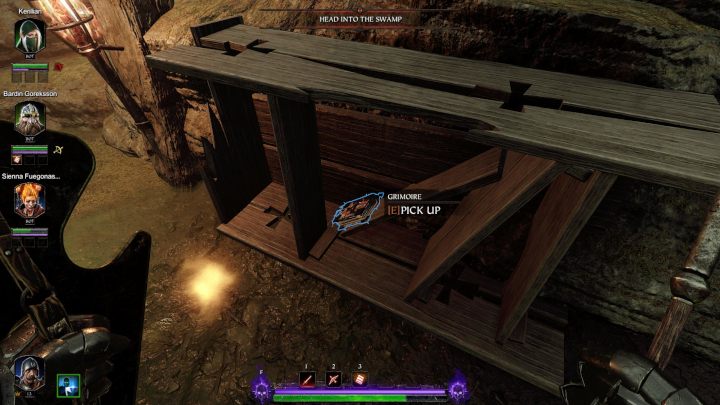 Na dole odnajdziesz pierwszy grymuar - Grymuary w akcie III gry Warhammer Vermintide 2 - Warhammer Vermintide 2 - poradnik do gry