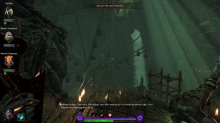 Niedaleko od lokalizacji pierwszego grymuaru znajduje się drugi grymuar - Grymuary w akcie III gry Warhammer Vermintide 2 - Warhammer Vermintide 2 - poradnik do gry