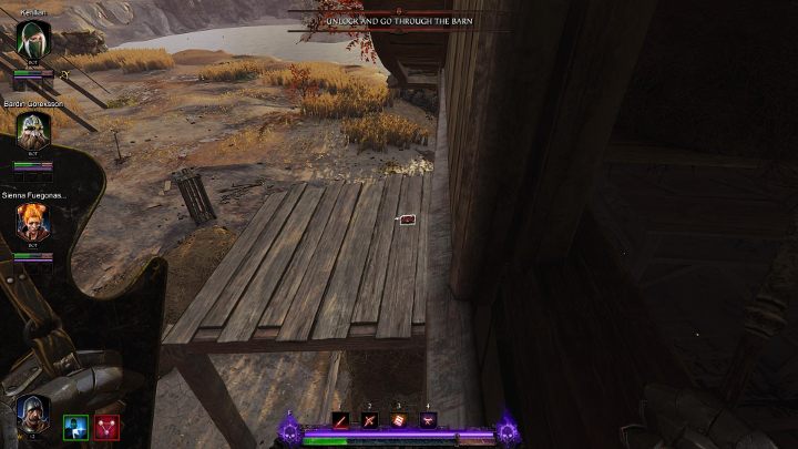 Na platformie po prawej stronie leży tom - musisz tam przeskoczyć - Tomy w akcie III gry Warhammer Vermintide 2 - Warhammer Vermintide 2 - poradnik do gry