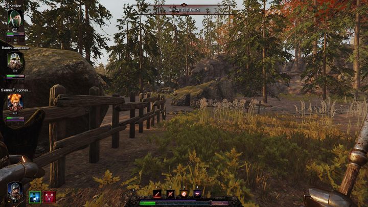 Następnie idź wzdłuż drewnianego płotu - Tomy w akcie III gry Warhammer Vermintide 2 - Warhammer Vermintide 2 - poradnik do gry