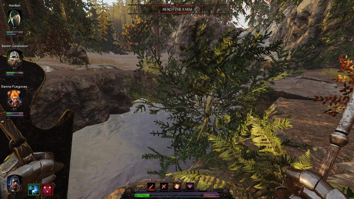 Trafisz na niewielką rzekę oraz zawalone drzewo - Tomy w akcie III gry Warhammer Vermintide 2 - Warhammer Vermintide 2 - poradnik do gry