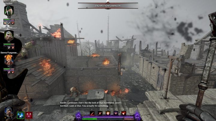 Ostatni tom odnajdziesz w końcowej fazie rozgrywki, kiedy musisz uciekać z miasta - Tomy w akcie III gry Warhammer Vermintide 2 - Warhammer Vermintide 2 - poradnik do gry