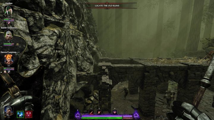 Podejdź jak najbliżej krawędzi i skocz na kolejny mur - Tomy w akcie III gry Warhammer Vermintide 2 - Warhammer Vermintide 2 - poradnik do gry