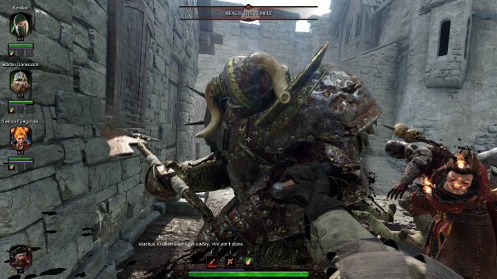 Na swojej drodze niejednokrotnie spotkasz potężnych, opancerzonych przeciwników - Walka w Warhammer Vermintide 2 - Warhammer Vermintide 2 - poradnik do gry