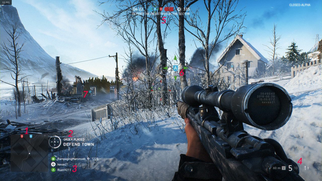 Minimapa pokazuje Twoją aktualną pozycję oraz najbliższą okolicę - Interfejs w Battlefield 5 - Battlefield V - poradnik do gry