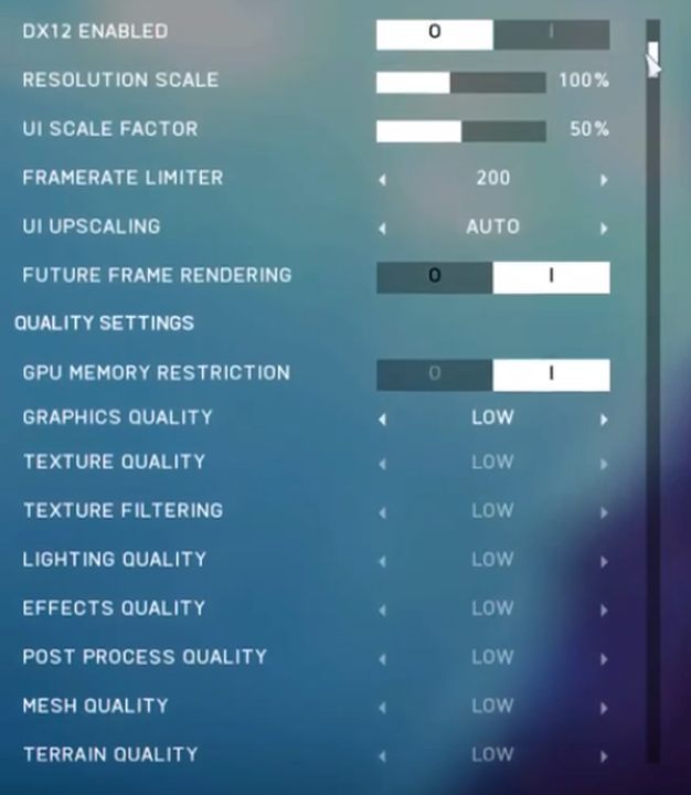 To tutaj możesz zmienić opcje graficzne Battlefield 5 - Jak zwiększyć liczbę klatek w Battlefield 5? - Battlefield V - poradnik do gry