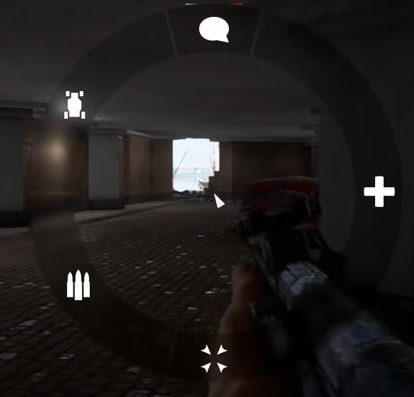 Wciśnięcie klawisza Q spowoduje ukazanie się kołowego menu. - Porady ogólne do Battlefield 5 - Battlefield V - poradnik do gry