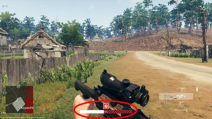 Obrażenia wyrządzane przez radiację można zauważyć na pasku zdrowia Bohatera - Jak wyleczyć radiację w Fear the Wolves - Fear the Wolves - poradnik do gry