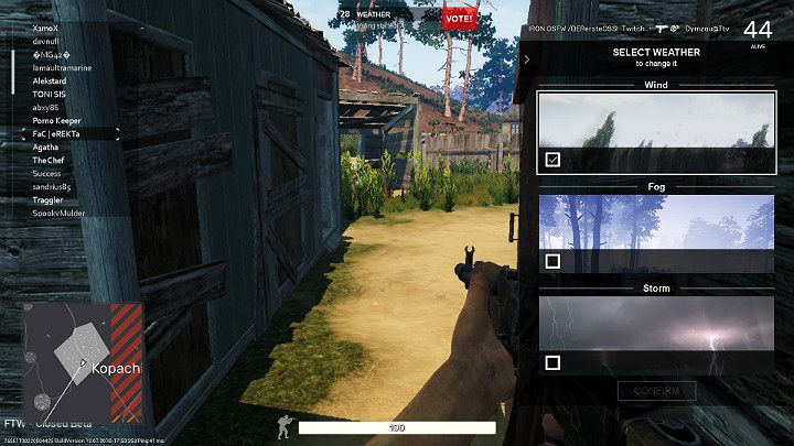 Gracze, którzy zostali wyeliminowanie mają możliwość wzięcia udziału w trybie obserwatora i śledzić dalszy przebieg rozgrywki z widoku innego Gracza - Tryb obserwatora w Fear the Wolves - Fear the Wolves - poradnik do gry