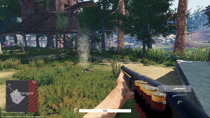 Z racji ogromnej siły rażenia, strzelby są najlepszą bronią do walki na bardzo bliskim dystansie - Strzelby w Fear the Wolves - Fear the Wolves - poradnik do gry