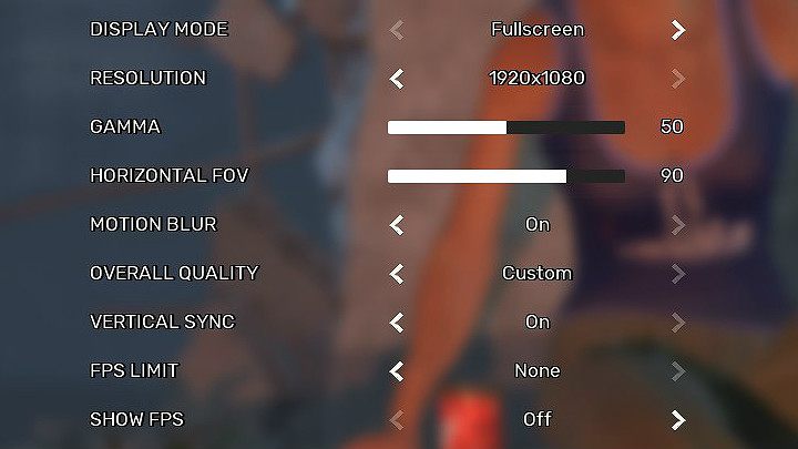 Wchodząc do zakładki Opcji w grze Fear the Wolves możesz przejść do ustawień graficznych - Wymagania sprzętowe Fear the Wolves - Fear the Wolves - poradnik do gry