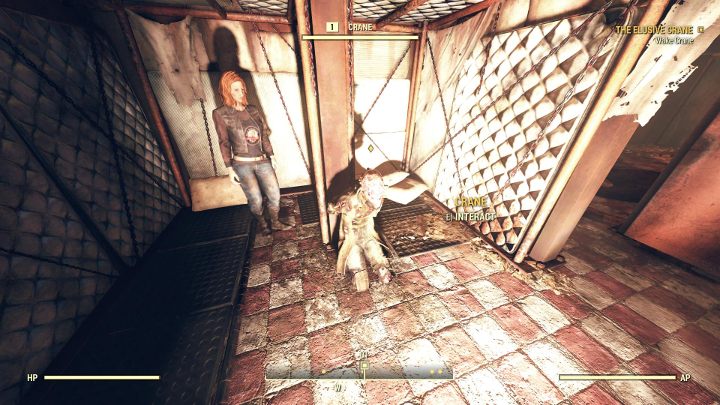 Spotkasz tu Cranea. - Fallout 76 Wastelanders: Nieuchwytny Crane (The Elusive Crane) solucja - Fallout 76 - poradnik do gry