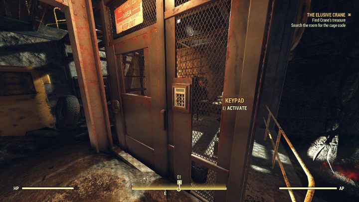 Kod do drzwi to 071990. - Fallout 76 Wastelanders: Nieuchwytny Crane (The Elusive Crane) solucja - Fallout 76 - poradnik do gry