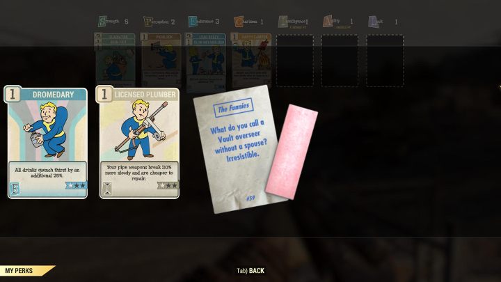 Paczki z perkami można zdobyć tylko poprzez awansowanie postaci. - Czy w Fallout 76 są mikropłatności? - Fallout 76 - poradnik do gry