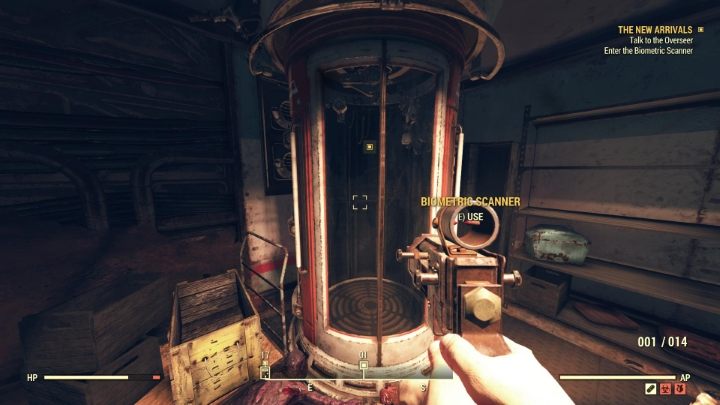 Wejdź do komory. - Fallout 76 Wastelanders: Nowi przybysze (The New Arrivals) solucja - Fallout 76 - poradnik do gry