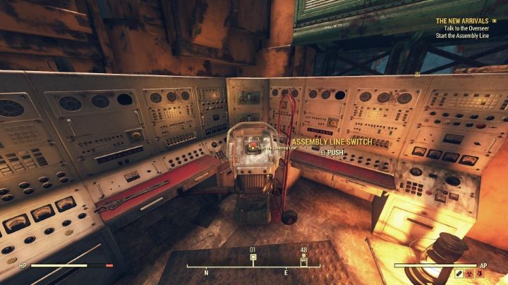 Możesz już uruchomić produkcję. - Fallout 76 Wastelanders: Nowi przybysze (The New Arrivals) solucja - Fallout 76 - poradnik do gry