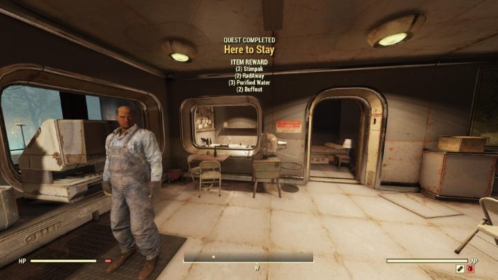 Wróć do Paige, aby zakończyć zadanie. - Fallout 76 Wastelanders: Na stałe (Here to Stay) solucja - Fallout 76 - poradnik do gry