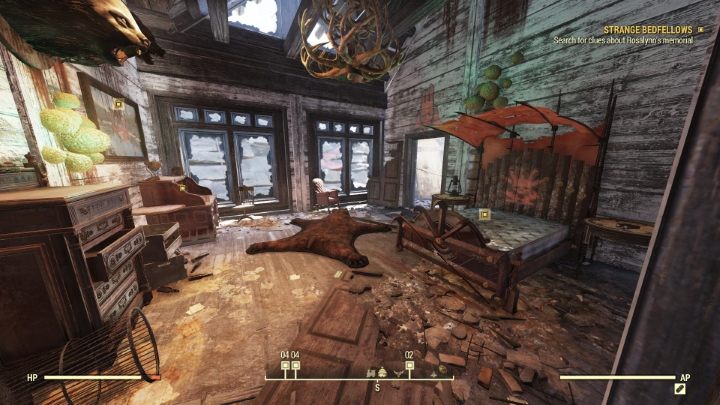 Przeszukaj oznaczone obiekty. - Fallout 76 Wastelanders: Nietypowi sojusznicy (Strange Bedfellows) solucja - Fallout 76 - poradnik do gry