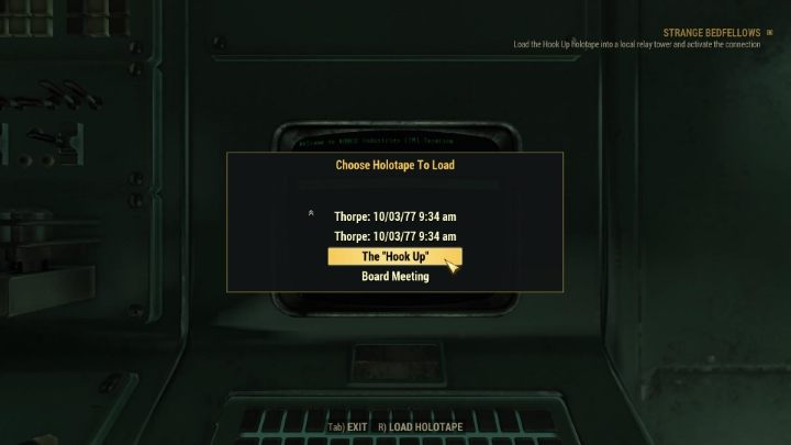 Udaj się do Wieży przekaźnikowej LW-B1-22 i załaduj zdobytą holotaśmę. - Fallout 76 Wastelanders: Nietypowi sojusznicy (Strange Bedfellows) solucja - Fallout 76 - poradnik do gry